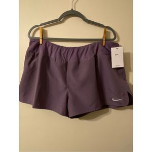 NWT Nike Purple Running Shorts